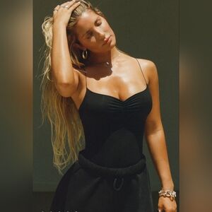 Joah Brown Black Camisole